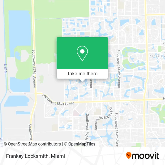 Frankey Locksmith map