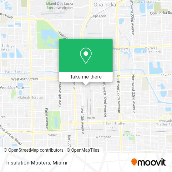 Insulation Masters map