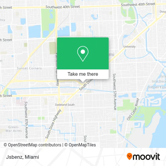 Jsbenz map