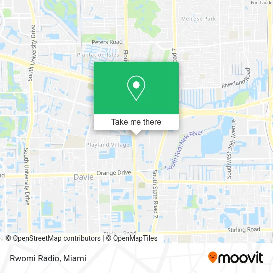 Rwomi Radio map
