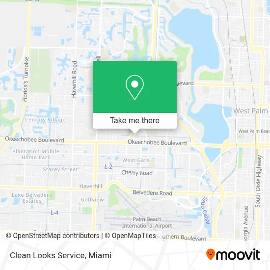 Clean Looks Service map