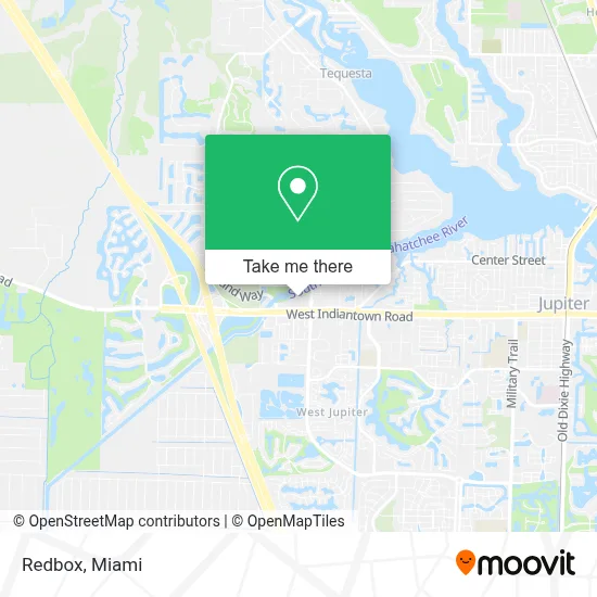 Redbox map
