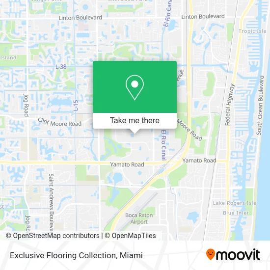 Exclusive Flooring Collection map