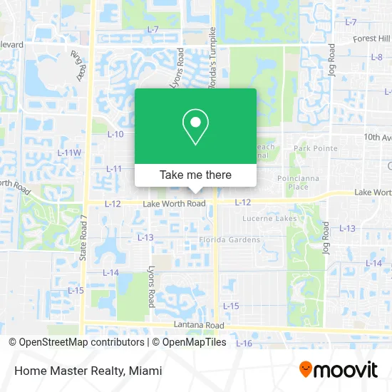 Home Master Realty map