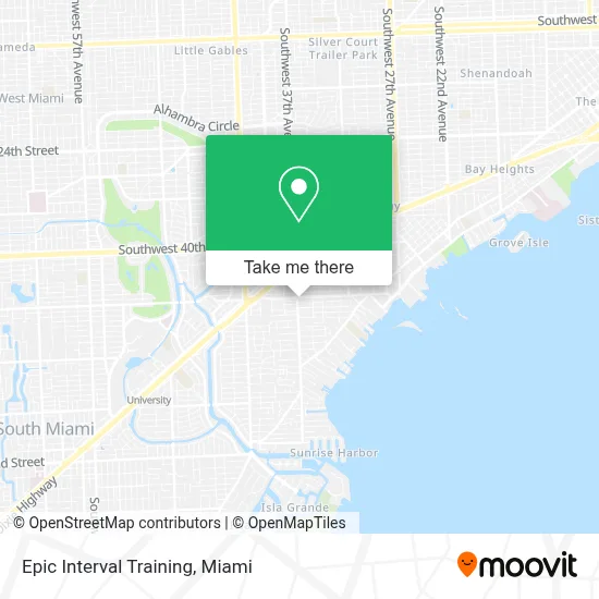 Epic Interval Training map