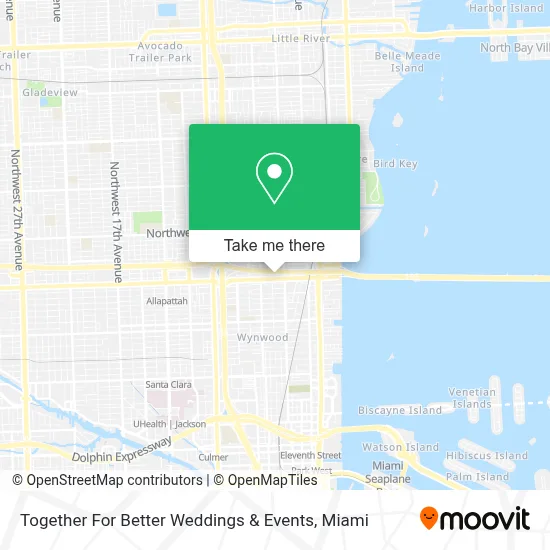 Together For Better Weddings & Events map