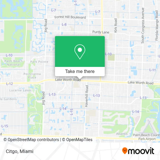 Citgo map