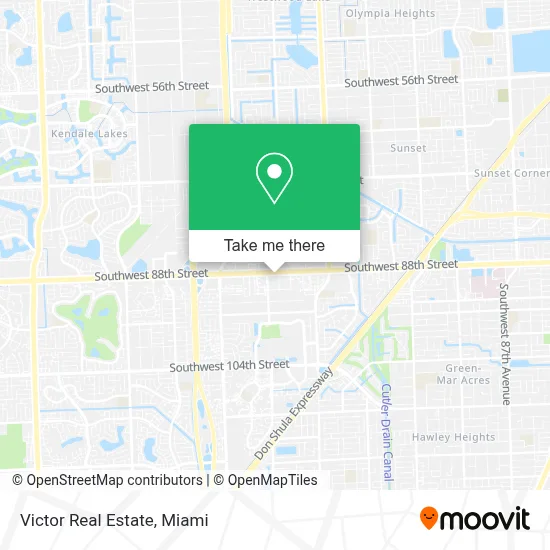 Victor Real Estate map