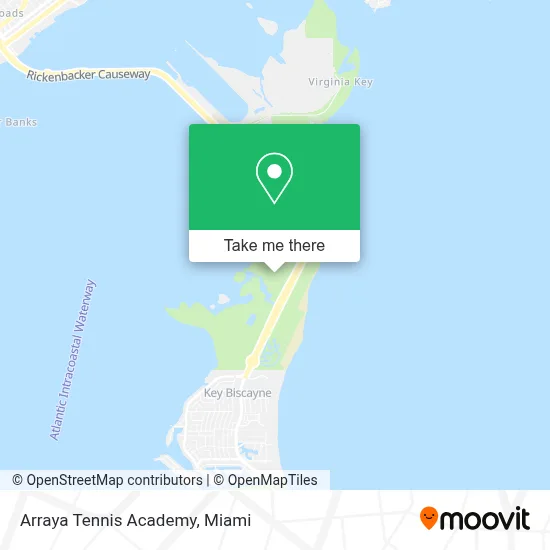 Arraya Tennis Academy map