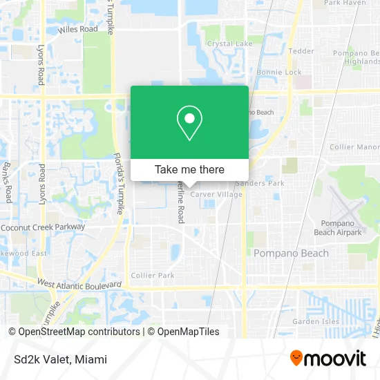 Sd2k Valet map