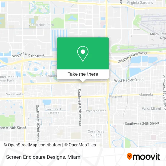 Screen Enclosure Designs map