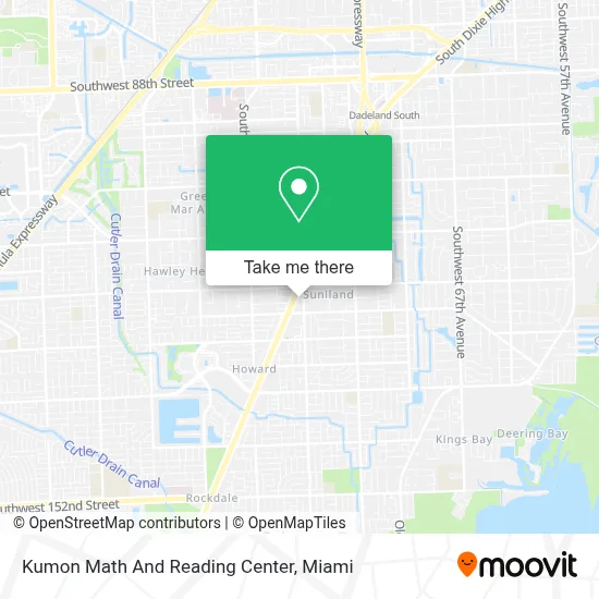 Kumon Math And Reading Center map