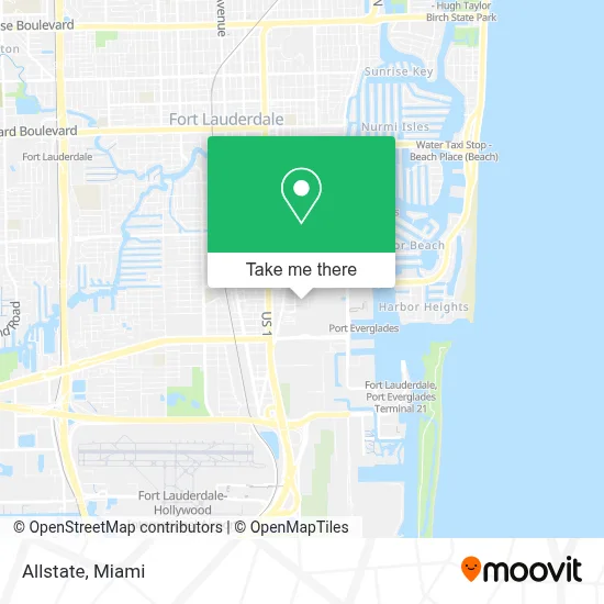 Allstate map