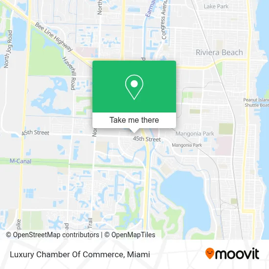 Luxury Chamber Of Commerce map