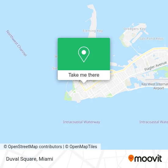 Duval Square map