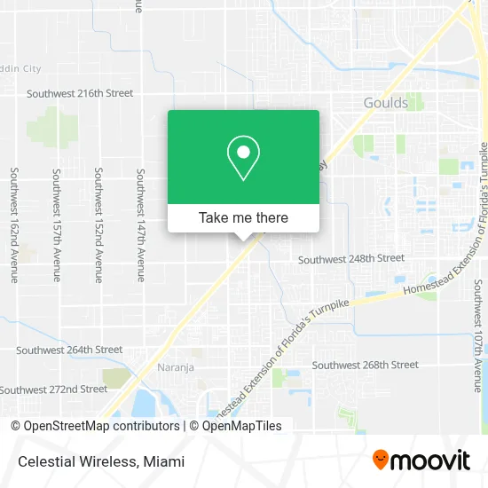 Celestial Wireless map