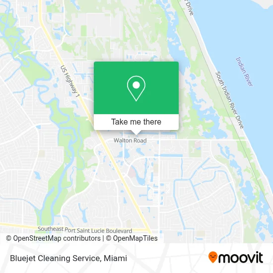 Bluejet Cleaning Service map