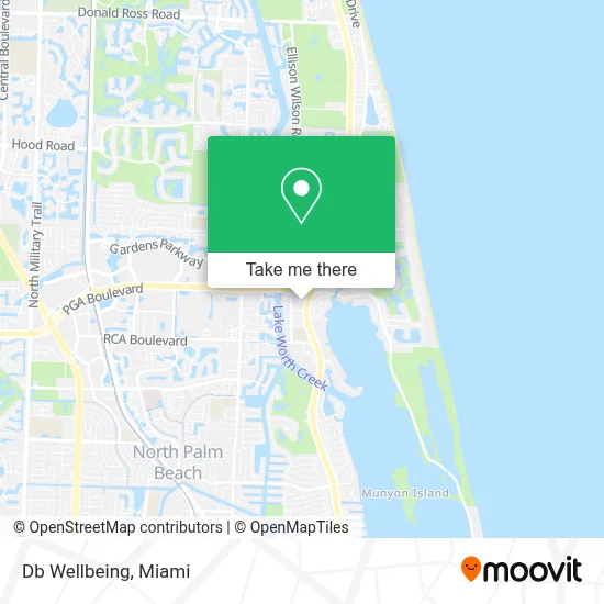 Db Wellbeing map