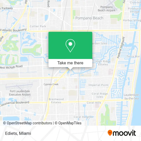 Ediets map