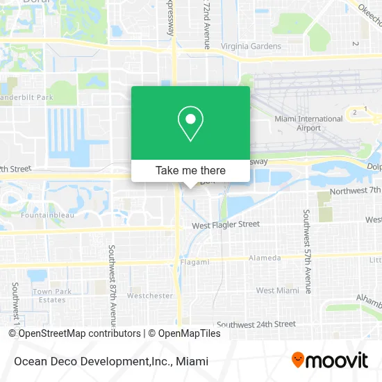 Ocean Deco Development,Inc. map