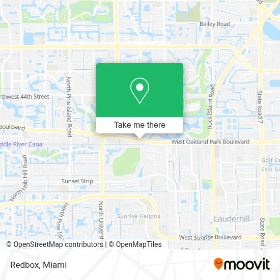 Redbox map