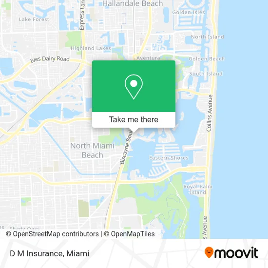 D M Insurance map