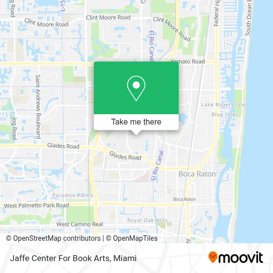 Jaffe Center For Book Arts map