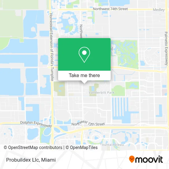Probuildex Llc map