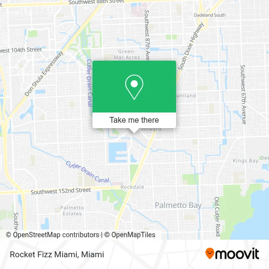 Rocket Fizz Miami map