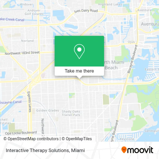 Interactive Therapy Solutions map