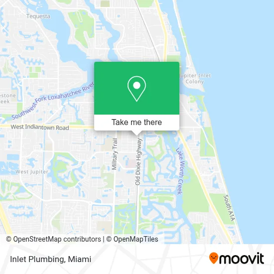 Inlet Plumbing map