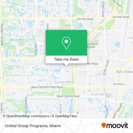 United Group Programs map