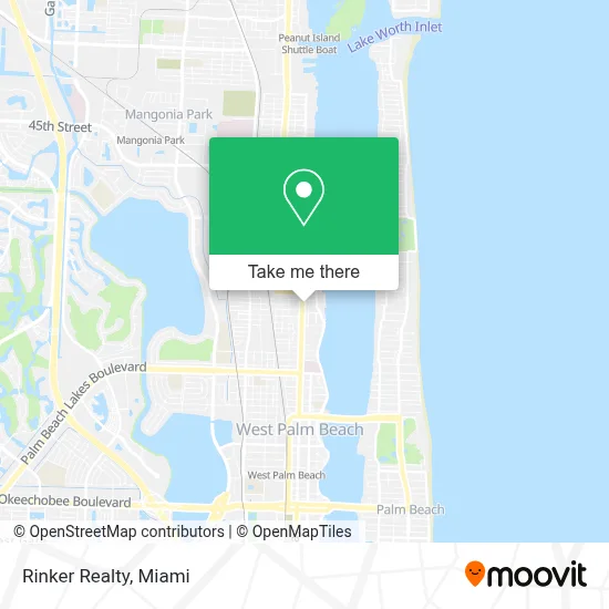 Rinker Realty map