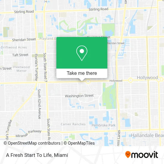 A Fresh Start To Life map