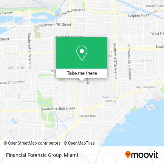 Financial Forensic Group map