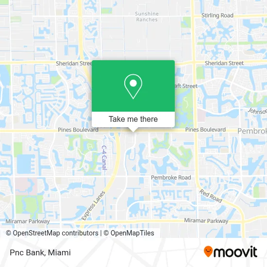 Pnc Bank map