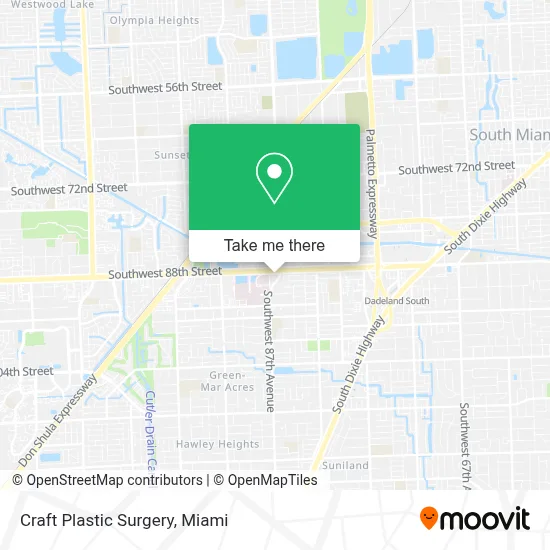 Craft Plastic Surgery map