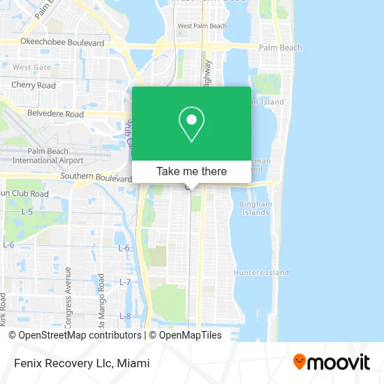Fenix Recovery Llc map