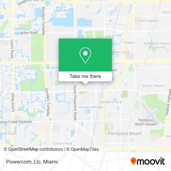 Powercom, Llc map