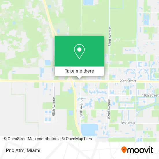 Pnc Atm map