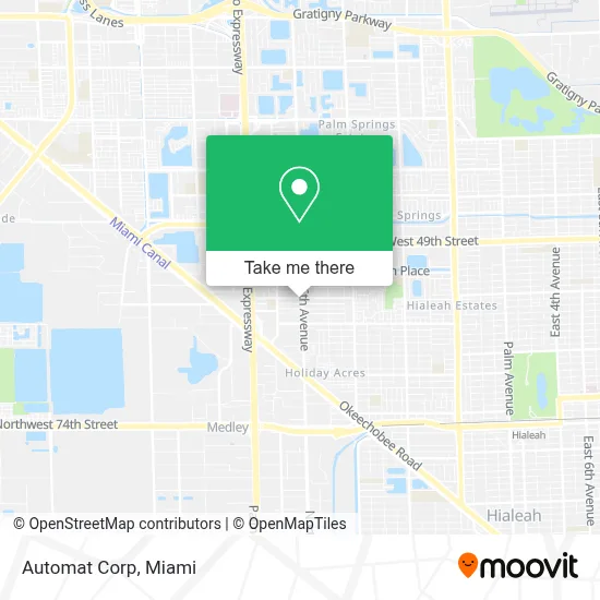 Automat Corp map
