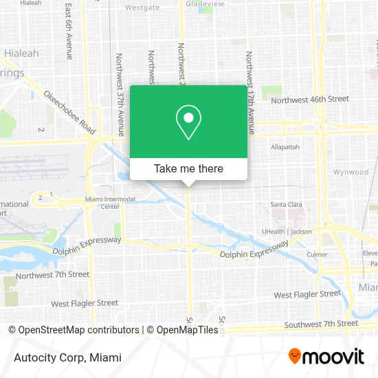 Autocity Corp map