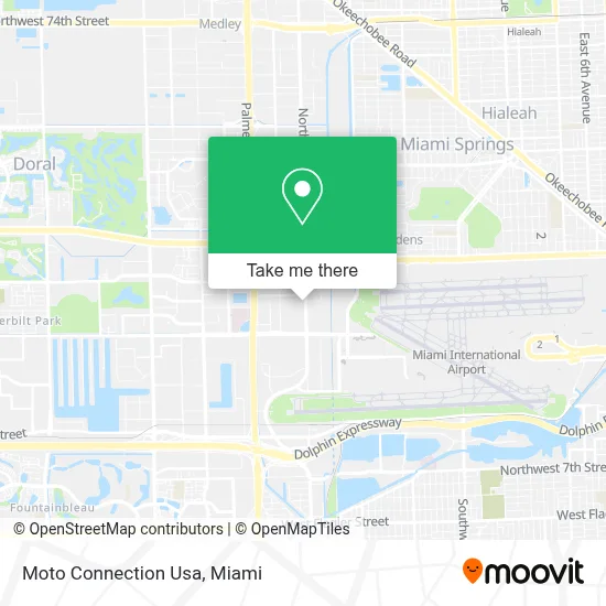 Moto Connection Usa map