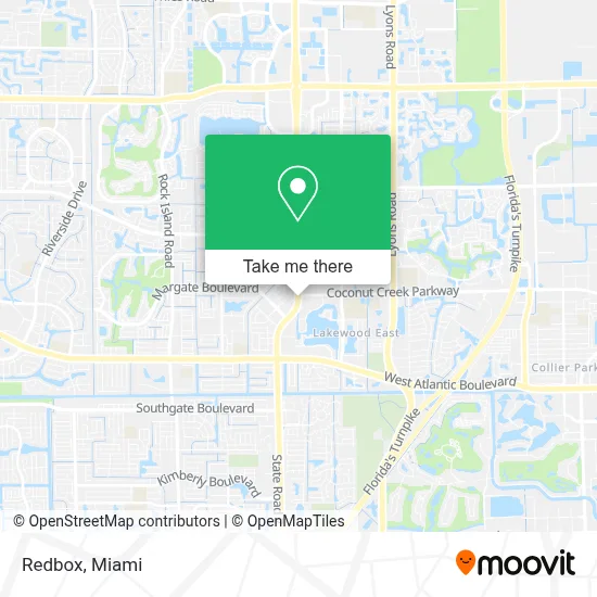 Redbox map