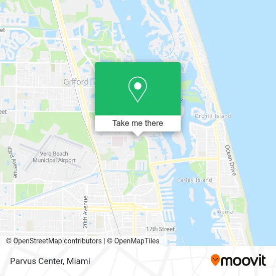 Parvus Center map