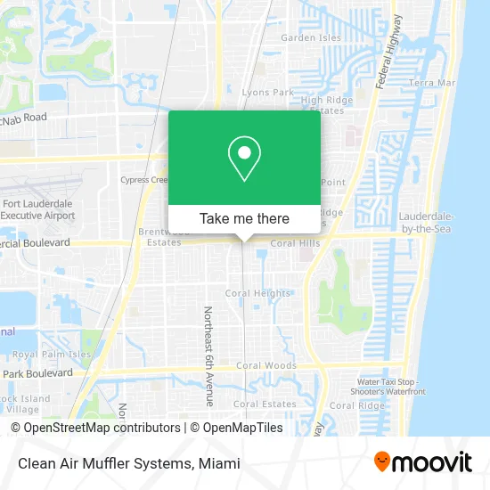 Clean Air Muffler Systems map