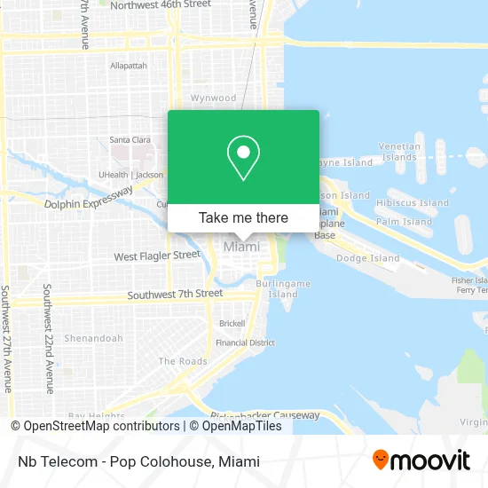 Nb Telecom - Pop Colohouse map