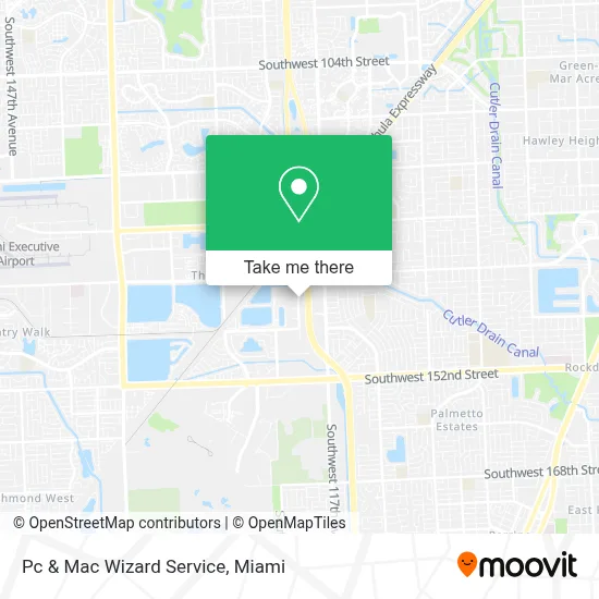 Pc & Mac Wizard Service map