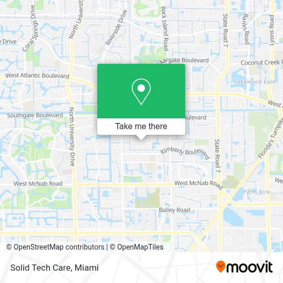 Solid Tech Care map
