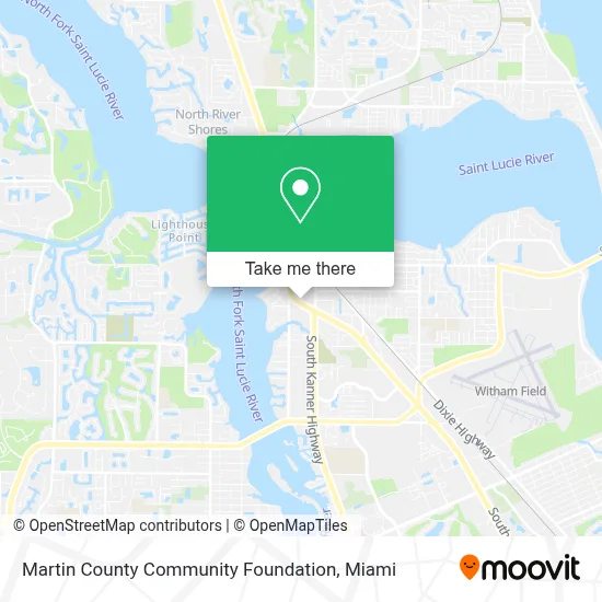Martin County Community Foundation map